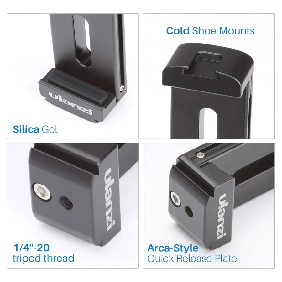 Ulanzi U-PAD Pro Tablet Holder Metal W/ Cold Shoe-Mount 9 Ulanzi U-PAD Pro Tablet Holder Metal W/ Cold Shoe-Mount - Image 9