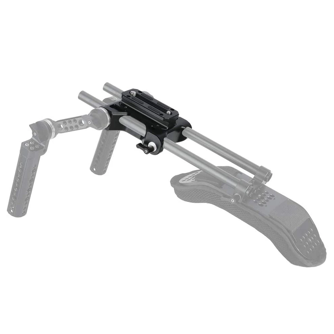 Niceyrig Riser Baseplate With ARRI Rosette Mount & 15mm Rod Clamp 4 Niceyrig Riser Baseplate With ARRI Rosette Mount & 15mm Rod Clamp - Image 4