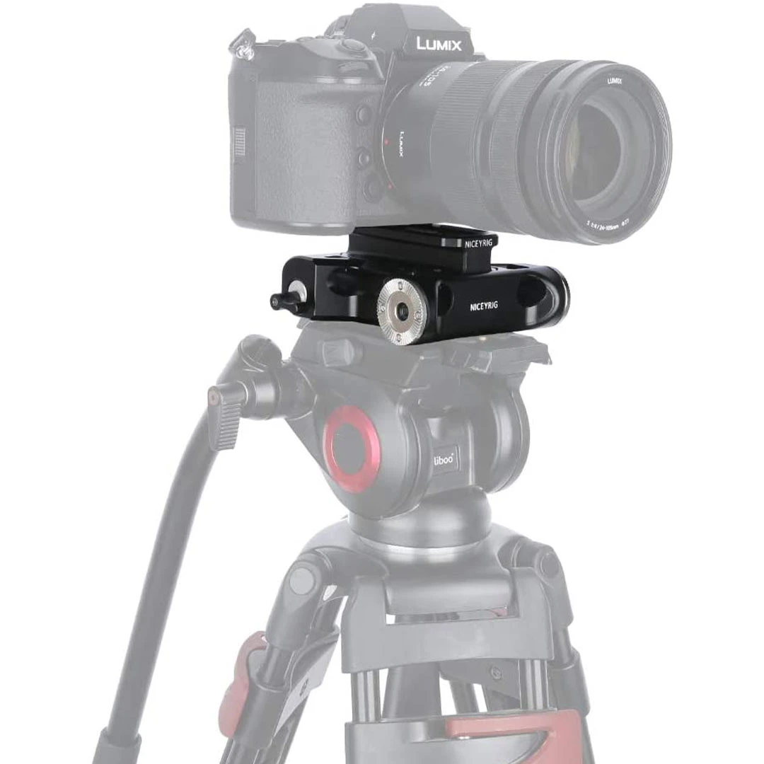 Niceyrig Riser Baseplate With ARRI Rosette Mount & 15mm Rod Clamp 2 Niceyrig Riser Baseplate With ARRI Rosette Mount & 15mm Rod Clamp - Image 2