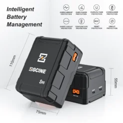 ZGCINE S95 V-Mount Battery (6600mAh) 14.8V 95WH – Support PD Input/Output -Cinegear Shop 5 f39f9cb6 e3e1 4283 977c c007d7ef3687