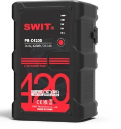 SWIT 420Wh High-load Heavy-duty Battery V-Mount