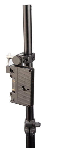 SWIT Gold-mount Battery Plate With Clamp For Tripod Mount And D-tap Socket.