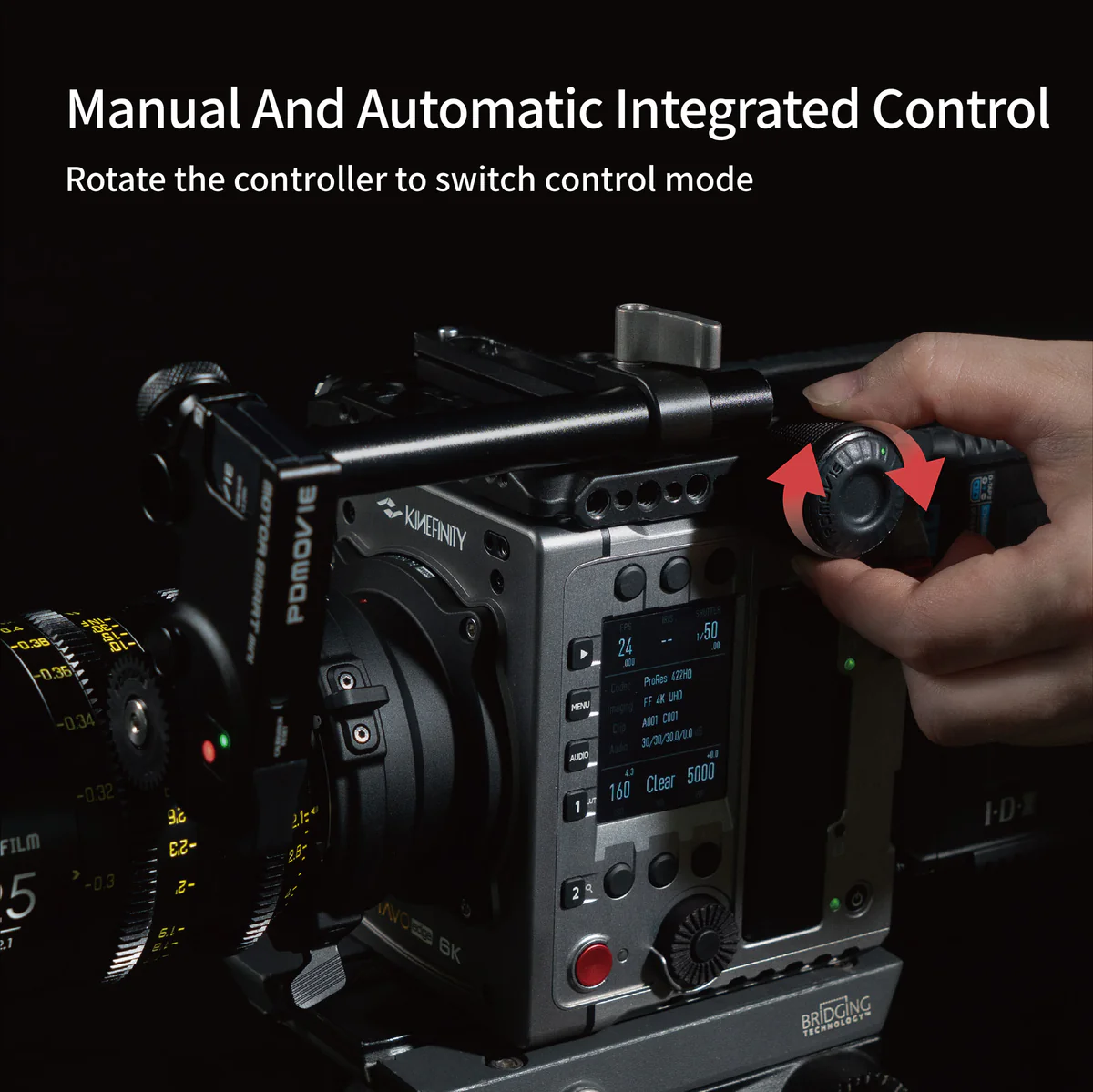 (Deluxe) PDMOVIE LIVE AIR 3 Smart LiDAR Wireless Focus Lens Control Kit 3 (Deluxe) PDMOVIE LIVE AIR 3 Smart LiDAR Wireless Focus Lens Control Kit - Image 3