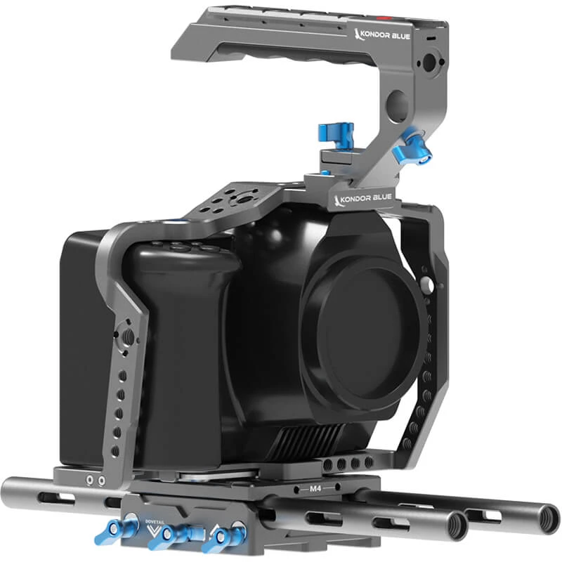 Kondor Blue Base Rig For Blackmagic Design Pocket Cinema Camera 6K Pro – Space Grey 1 Kondor Blue Base Rig For Blackmagic Design Pocket Cinema Camera 6K Pro – Space Grey