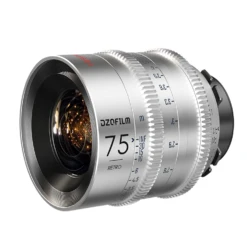 DZOFILM Vespid Retro 7 Lens Kit With Hard Case – PL Mount With EF Bayonet (Silver) -Cinegear Shop 75 PL 4