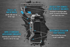 Kondor Blue Canon R5/R6/R Cage With Battery Grip -Cinegear Shop 8.KB Canon CageGrip CO scaled 1