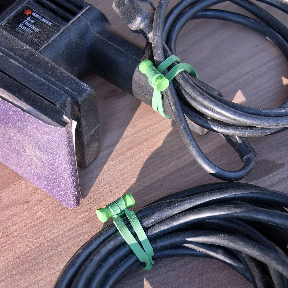 Bongo Ties ALL GREEN Bongo Ties A5-01-G – 10 Pack 3 Bongo Ties ALL GREEN Bongo Ties A5-01-G – 10 Pack - Image 3