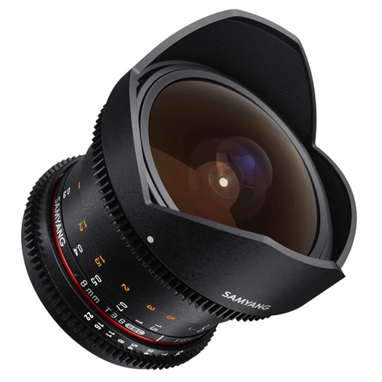 Samyang 8mm T3.8 UMC VDSLR CSII Fisheye Lens – Sony E 2 Samyang 8mm T3.8 UMC VDSLR CSII Fisheye Lens – Sony E - Image 2