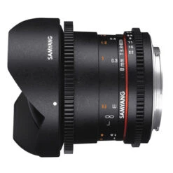 Samyang 8mm T3.8 UMC VDSLR CSII Fisheye Lens – Sony E 6 Samyang 8mm T3.8 UMC VDSLR CSII Fisheye Lens – Sony E -Cinegear Shop 8mm T3.8 II side 1
