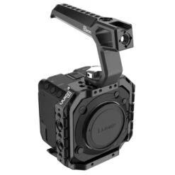 8Sinn Cage For Panasonic BS1H / BGH1 + 8Sinn Black Raven Top Handle -Cinegear Shop 8sinn cage for lumix bs1h handle raven 1
