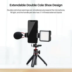 Ulanzi ST-16 360° Draaibare Phone Holder Metal W/ Greep 11 Ulanzi ST-16 360° Draaibare Phone Holder Metal W/ Greep -Cinegear Shop 968c 5f43 4e09 89d2 f36b5364a764