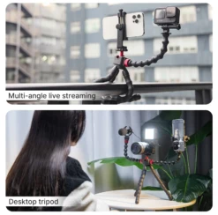Ulanzi Octopus Vlog Kit: Tripod Phone Holder Mic + Lamp 15 Ulanzi Octopus Vlog Kit: Tripod Phone Holder Mic + Lamp -Cinegear Shop 9c64 94cc 4629 9075 7b00e63c2a2d b468df6a ffe6 49c4 ab5f 37ecaebfea47