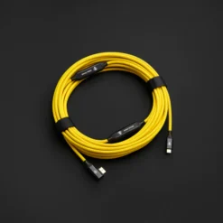 USB-C To Micro-B 90° Tether Cable – 5M – Yelllow -Cinegear Shop A1000270 Cobra Tether USB MicroB Cable Anlged 10m CtoMB YELLOW 6