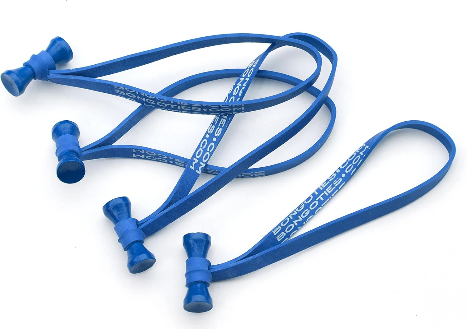 Bongo Ties ALL BLUE A5-01-B – 10 Pack 2 Bongo Ties ALL BLUE A5-01-B – 10 Pack - Image 2