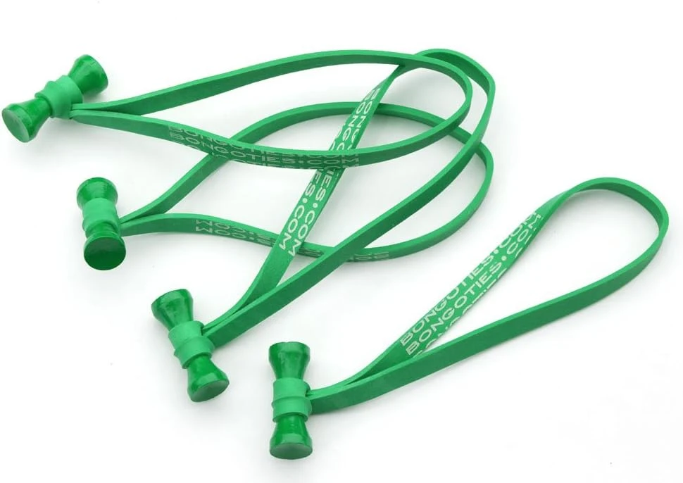 Bongo Ties ALL GREEN Bongo Ties A5-01-G – 10 Pack 2 Bongo Ties ALL GREEN Bongo Ties A5-01-G – 10 Pack - Image 2