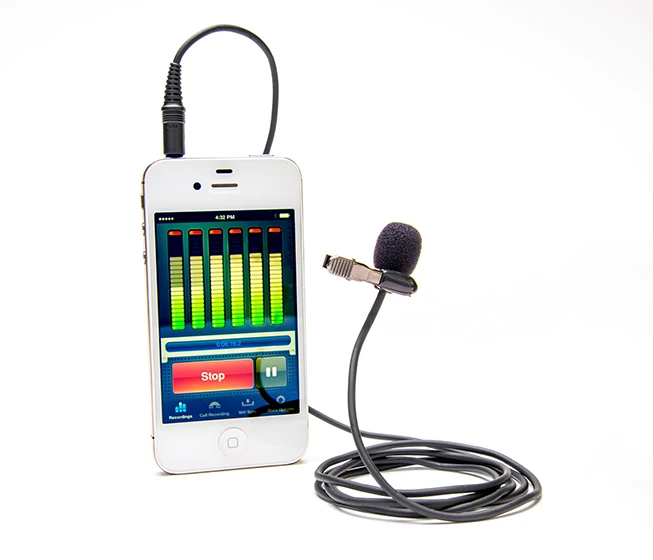 Azden EX-503i Smartphone Lapel Microphone 1 Azden EX-503i Smartphone Lapel Microphone