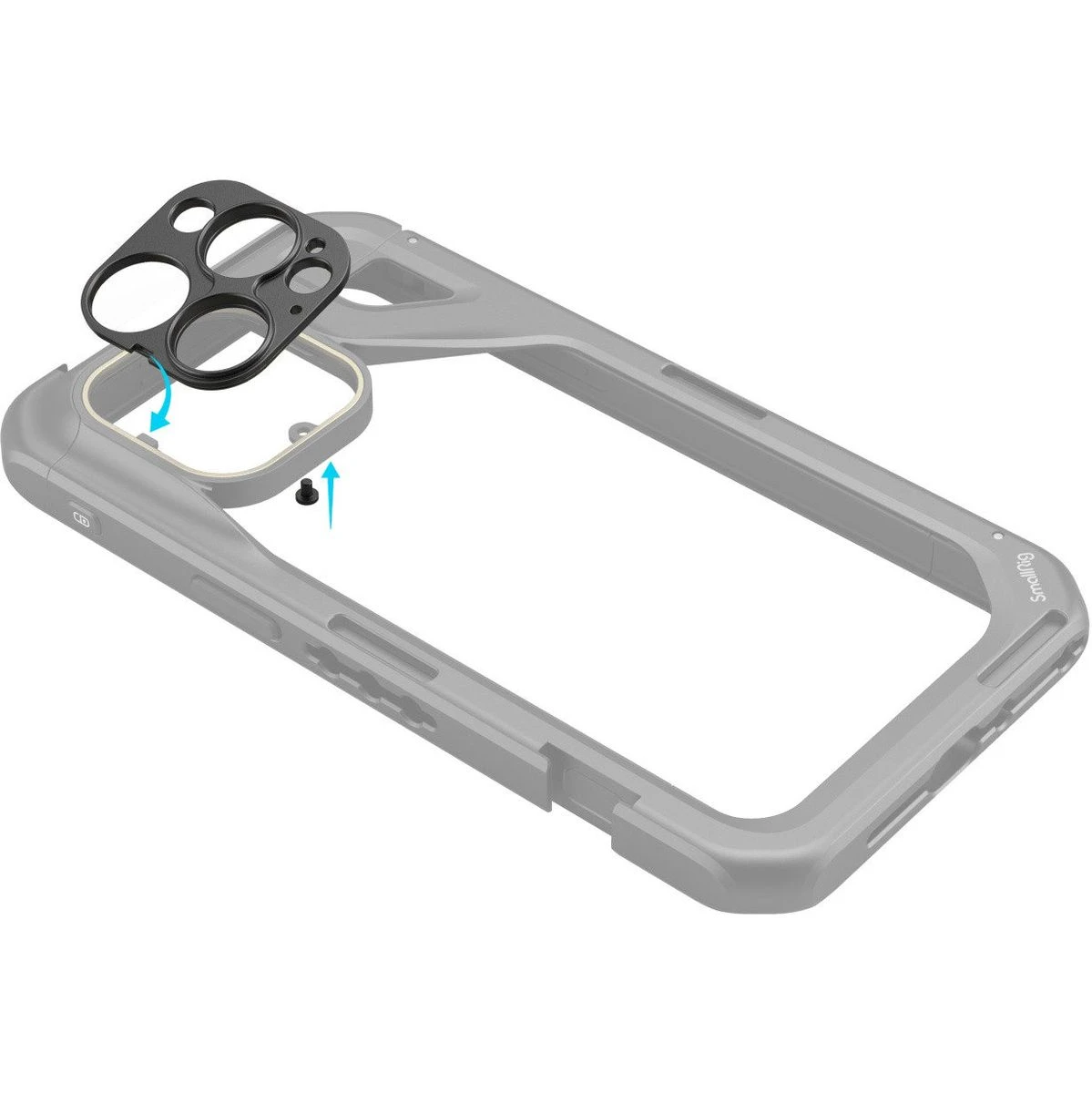 SmallRig 17mm Threaded Lens Back Mount Plate For IPhone 15 Pro Max / 15 Pro Cage 4 SmallRig 17mm Threaded Lens Back Mount Plate For IPhone 15 Pro Max / 15 Pro Cage - Image 4