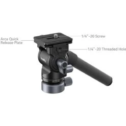 SmallRig Video Head With Leveling Base CH20 9 SmallRig Video Head With Leveling Base CH20 -Cinegear Shop D257711 05
