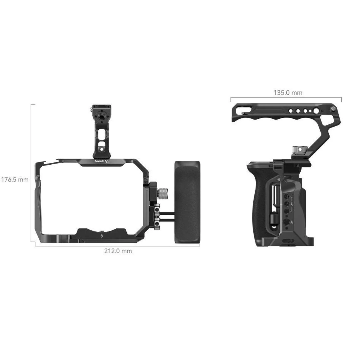 SmallRig Advanced Cage Kit For Sony Alpha 7R V / Alpha 7 IV / Alpha 7S III 2 SmallRig Advanced Cage Kit For Sony Alpha 7R V / Alpha 7 IV / Alpha 7S III - Image 2