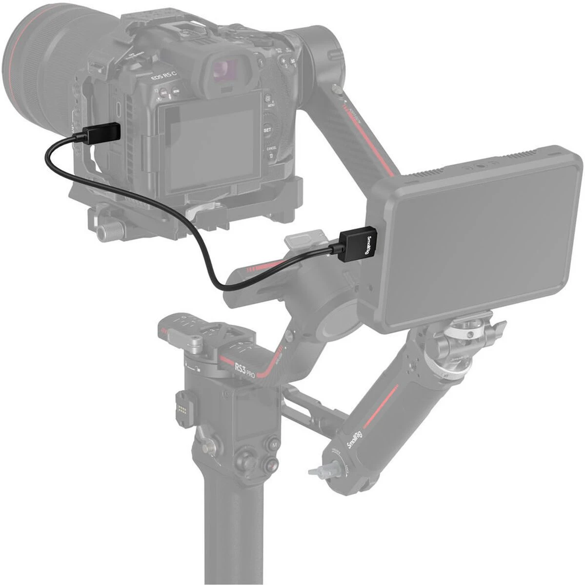 SmallRig Ultra-Slim 4K HDMI Data Cable (D To A) (55cm) 3 SmallRig Ultra-Slim 4K HDMI Data Cable (D To A) (55cm) - Image 3