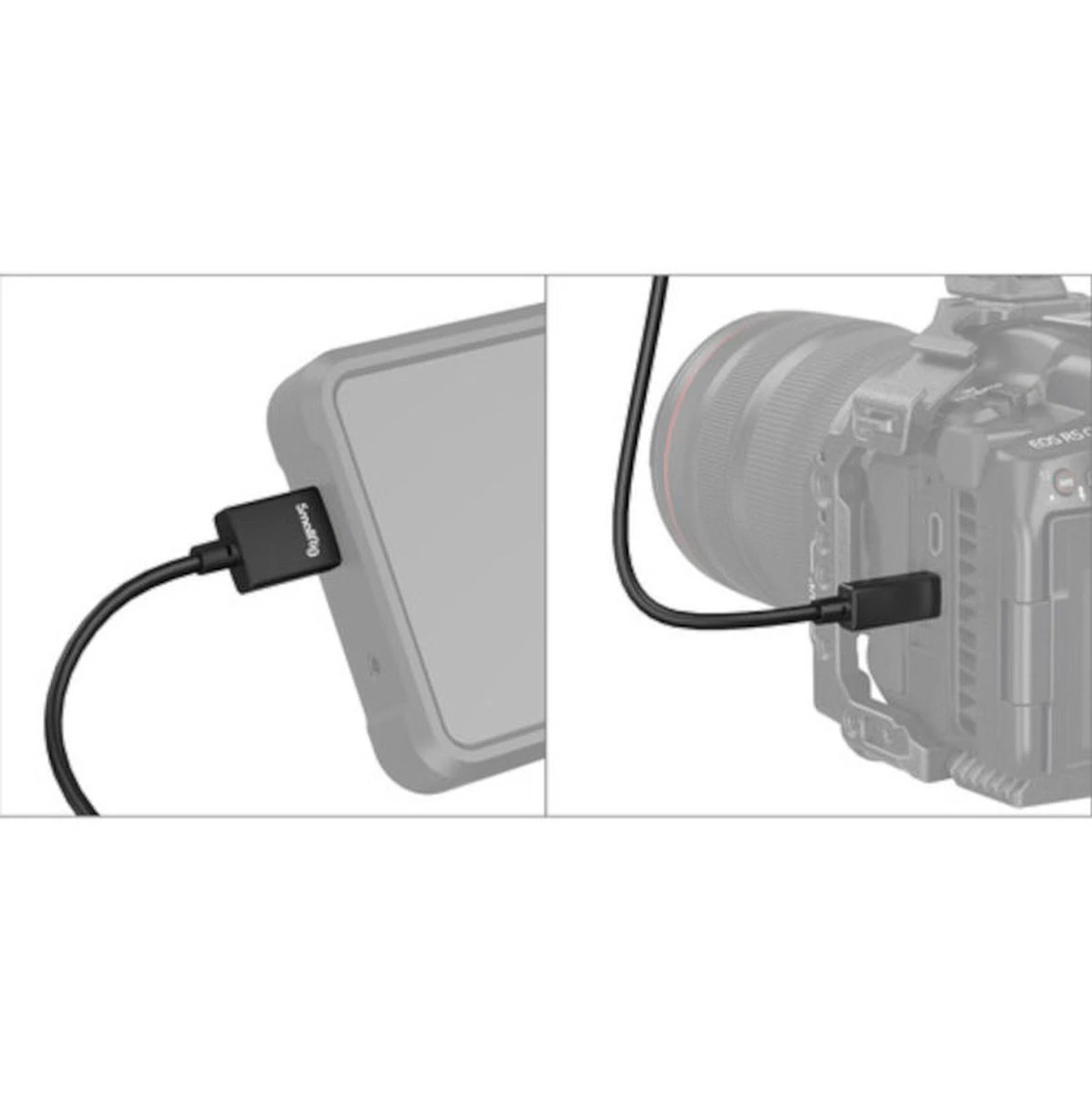 SmallRig Ultra-Slim 4K HDMI Data Cable (D To A) (55cm) 4 SmallRig Ultra-Slim 4K HDMI Data Cable (D To A) (55cm) - Image 4