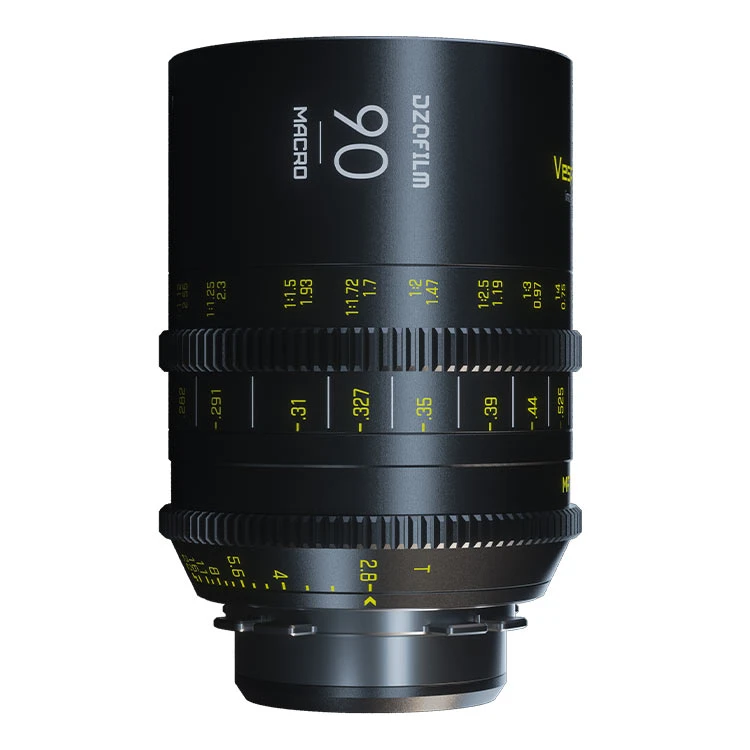 DZOFilm VESPID 90mm Macro T2.8 PL&EF Mount Cinema Lens 1 DZOFilm VESPID 90mm Macro T2.8 PL&EF Mount Cinema Lens