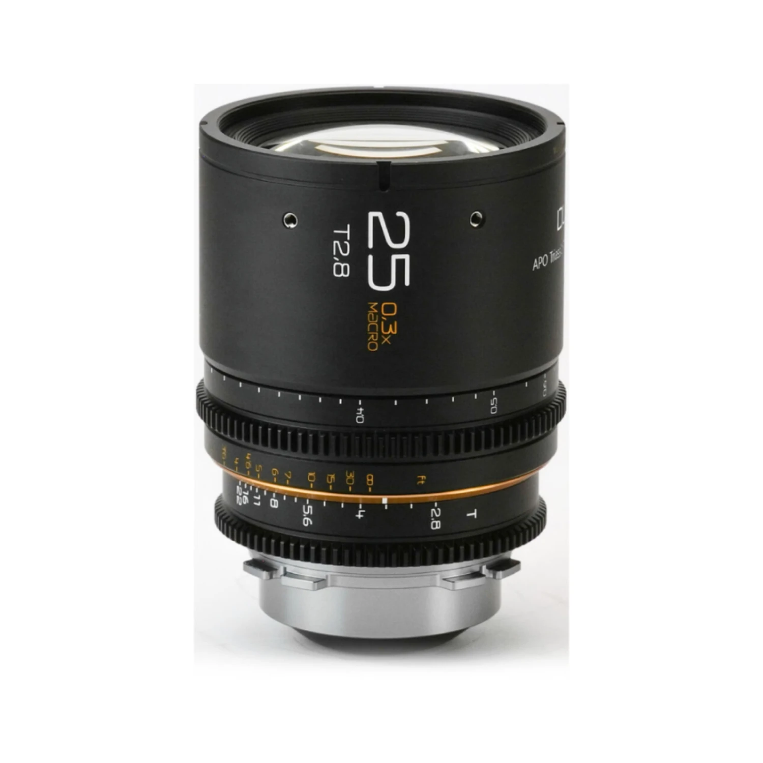 Dulens APO Close-Focus Triassic Prime 25mm T2.8 Lens – PL Mount 1 Dulens APO Close-Focus Triassic Prime 25mm T2.8 Lens – PL Mount