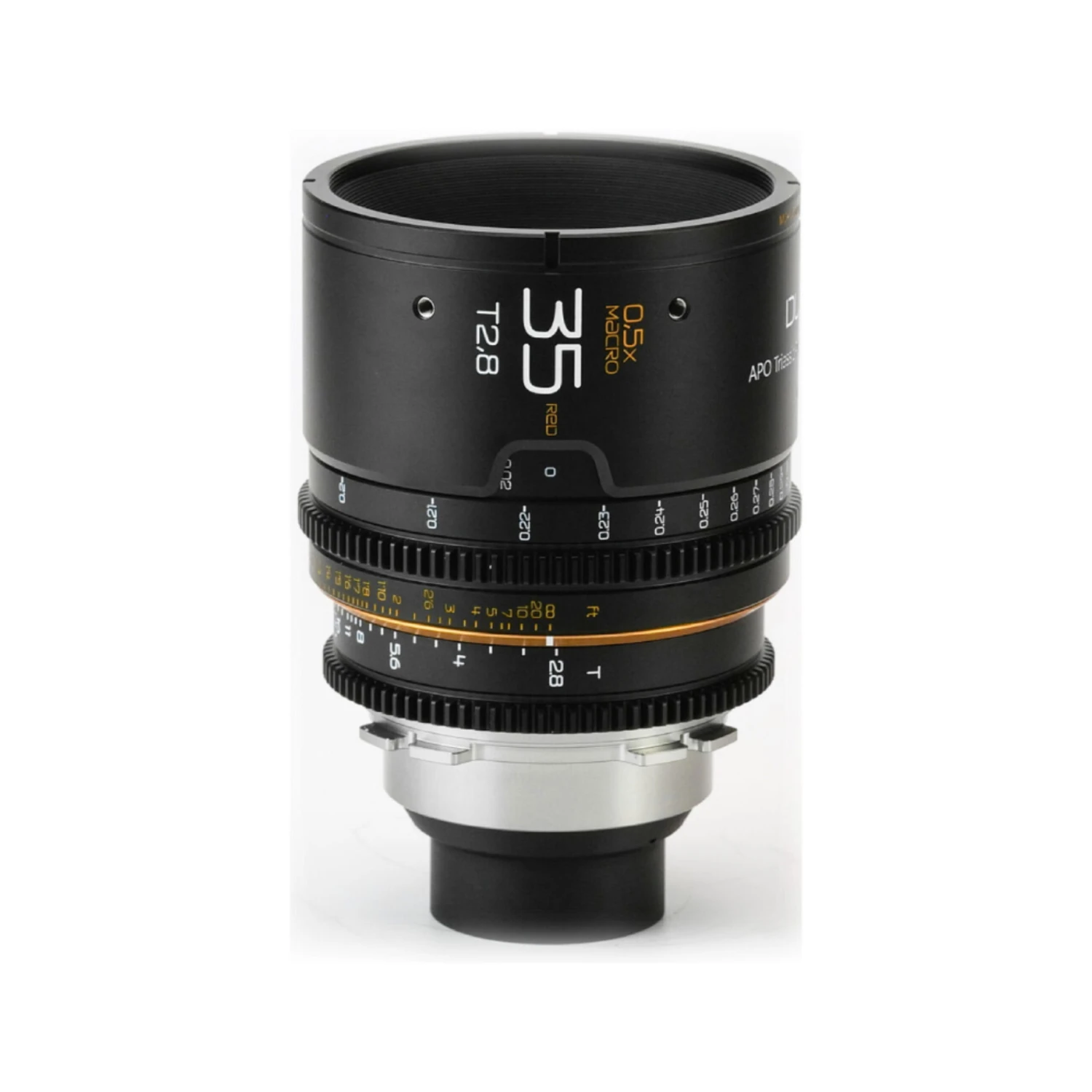 Dulens APO Close-Focus Triassic Prime 35mm T2.8 Lens – PL Mount 1 Dulens APO Close-Focus Triassic Prime 35mm T2.8 Lens – PL Mount