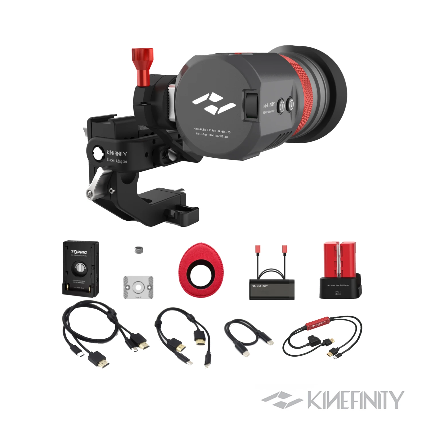 Kinefinity EAGLE HDMI E-Viewfinder Pro KIT 1 Kinefinity EAGLE HDMI E-Viewfinder Pro KIT