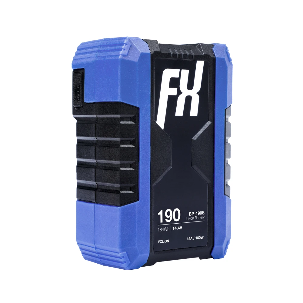 Fxlion Cool Black V-Mount Battery, 14.4V, 184Wh | With USB, D-Tap 1 Fxlion Cool Black V-Mount Battery, 14.4V, 184Wh | With USB, D-Tap