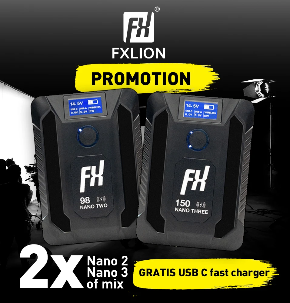 FXlion Nano 2 / FXlion Nano3 + FXlion PD130 USB C Fast Charger 2 FXlion Nano 2 / FXlion Nano3 + FXlion PD130 USB C Fast Charger - Image 2