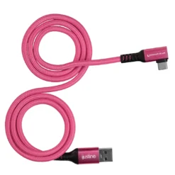 Kondor Blue IJUSTINE Pink Lightning Cable USB-C 1m