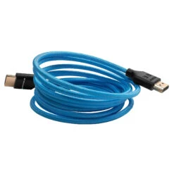 Kondor Blue 7ft HDMI 2.0 Braided Blue Cable