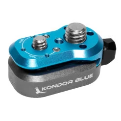 Kondor Blue Mini Lock Quick Release Plate For Professional Camera Workflows