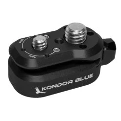 Kondor Blue Mini Lock Quick Release Plate For Professional Camera Workflows -Cinegear Shop KONML BK 7