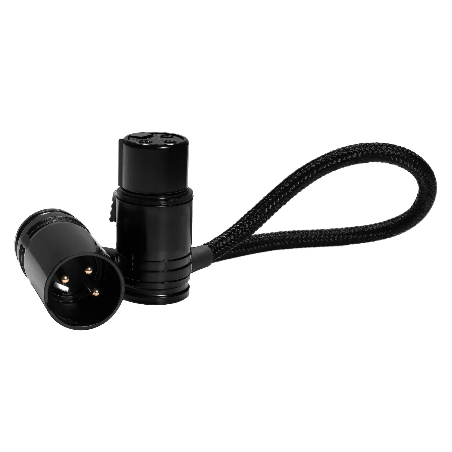 Kondor Blue Dual Male XLR To Female XLR Audio Y Splitter Cable 2 Kondor Blue Dual Male XLR To Female XLR Audio Y Splitter Cable - Image 2