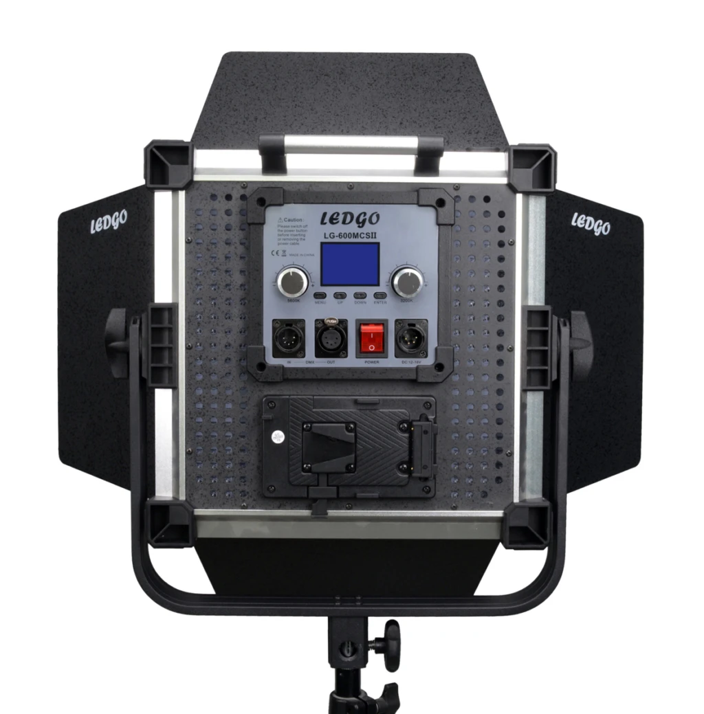Ledgo LG-600MCSII LED Panel Video Light 1 Ledgo LG-600MCSII LED Panel Video Light