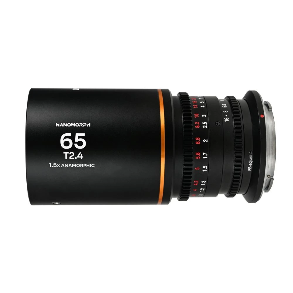 Laowa Nanomorph 65mm T2.4 1.5X S35 (Amber) MFT (Lao-65-MFT-A-CI) 2 Laowa Nanomorph 65mm T2.4 1.5X S35 (Amber) MFT (Lao-65-MFT-A-CI) - Image 2