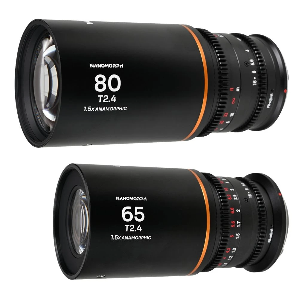 Laowa Nanomorph S35 Bundle (65mm, 80mm) (Amber) Sony E (Lao-6580-SE-A-CI) 3 Laowa Nanomorph S35 Bundle (65mm, 80mm) (Amber) Sony E (Lao-6580-SE-A-CI) - Image 3