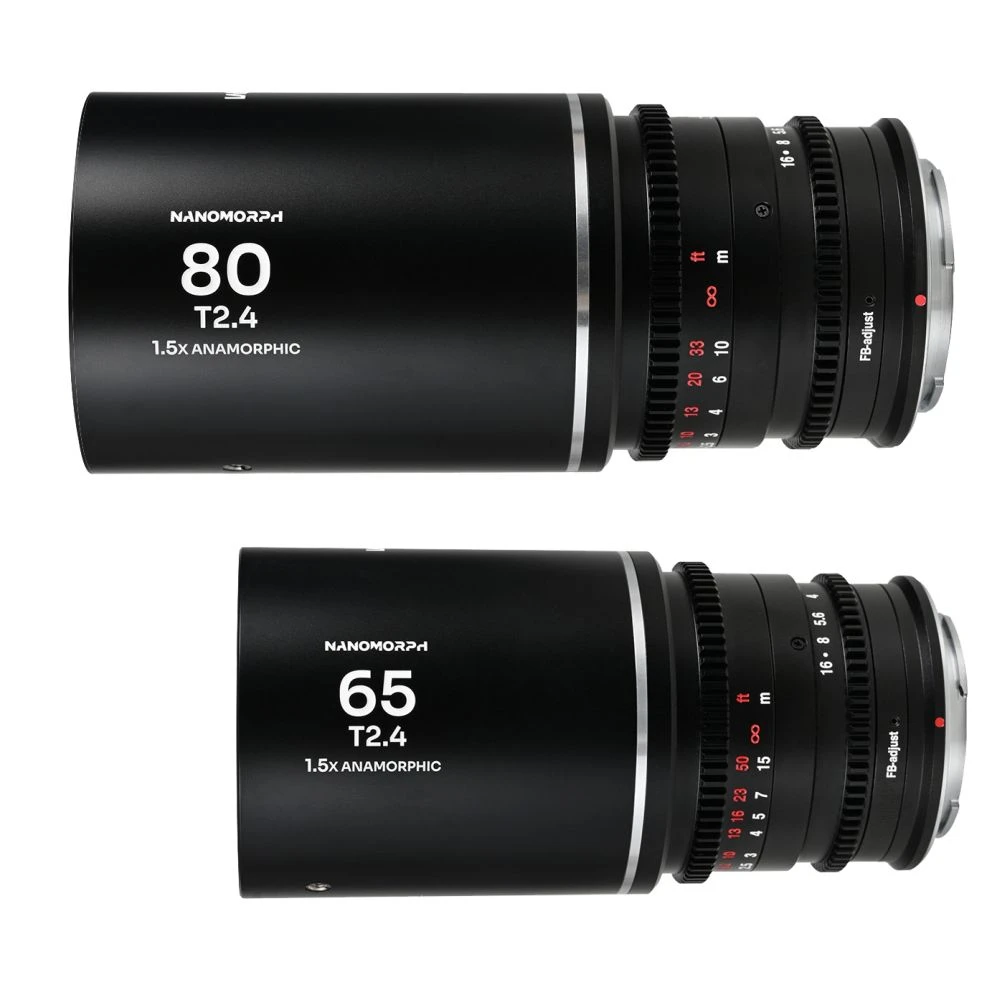 Laowa Nanomorph S35 Bundle (65mm, 80mm) (Silver) Canon RF (Lao-6580-CR-S-CI) 2 Laowa Nanomorph S35 Bundle (65mm, 80mm) (Silver) Canon RF (Lao-6580-CR-S-CI) - Image 2