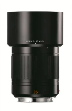 Leica Summilux-TL 1.4/35 ASPH. Black Finish -Cinegear Shop Leica Summilux TL 35 ASPHback light black front