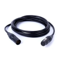 MID49 4 Pin XLR Power Extension Cable (Male To Female, 10′)