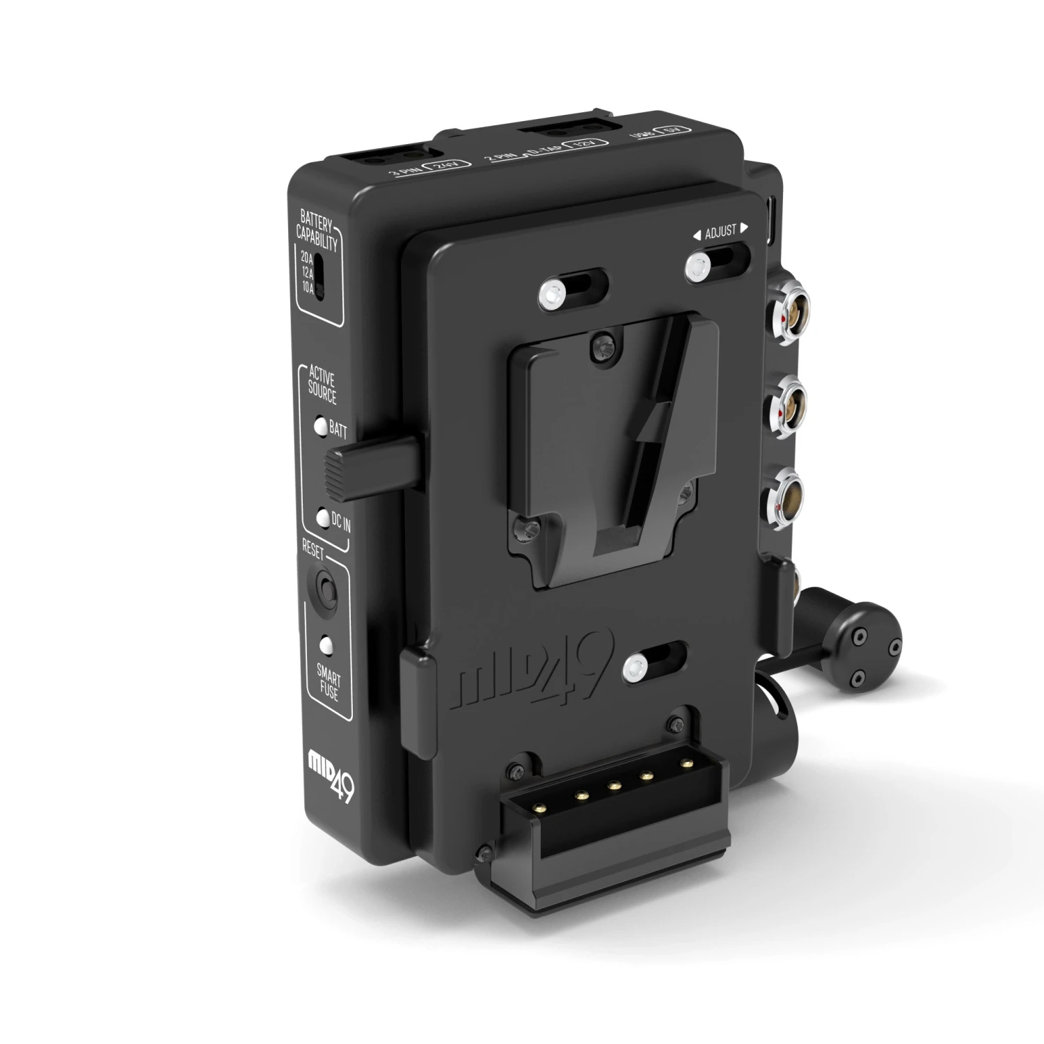 MID49 Power Distribution Box DB-10 (Canon C400, V-Mount) 2 MID49 Power Distribution Box DB-10 (Canon C400, V-Mount) - Image 2