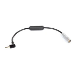 MID49 Female 3pin Fischer (ARRI Trigger) To Male 2.5mm TRS (Sony LANC Trigger) 8″ Cable