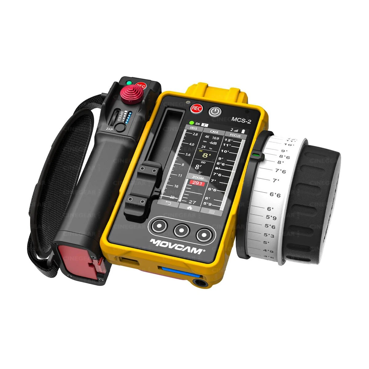 Movcam MCS-2 Base Kit 3-Axis Lens Control System 1 Movcam MCS-2 Base Kit 3-Axis Lens Control System