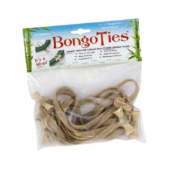 Bongo Ties Natural Color Bongo Ties B5-02 – 10 Pack