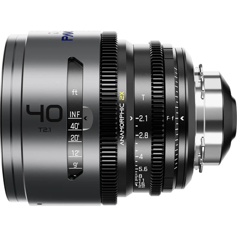 DZOFilm PAVO 2x Anamorphic 28/40/75mm T2.1 3-Lens Set PL/EF Mount 3 DZOFilm PAVO 2x Anamorphic 28/40/75mm T2.1 3-Lens Set PL/EF Mount - Image 3