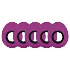 OPENMOON Oval Large Viewfinder Eyecushion (Ultrasuede /5packs) – 8 Different Colors -Cinegear Shop Purple 1