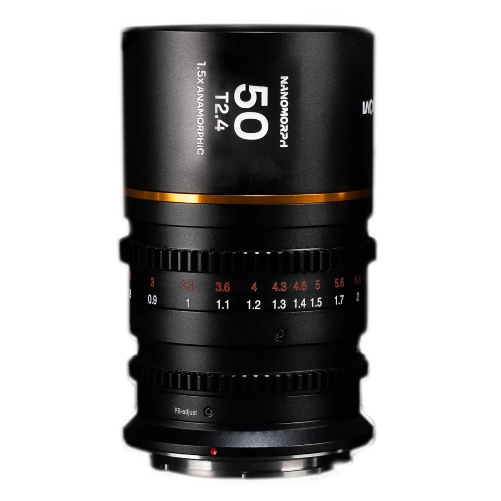 Laowa NANOMORPH S35 Bundle (27,35,50mm) (Amber) (Cine) Sony E 4 Laowa NANOMORPH S35 Bundle (27,35,50mm) (Amber) (Cine) Sony E - Image 4