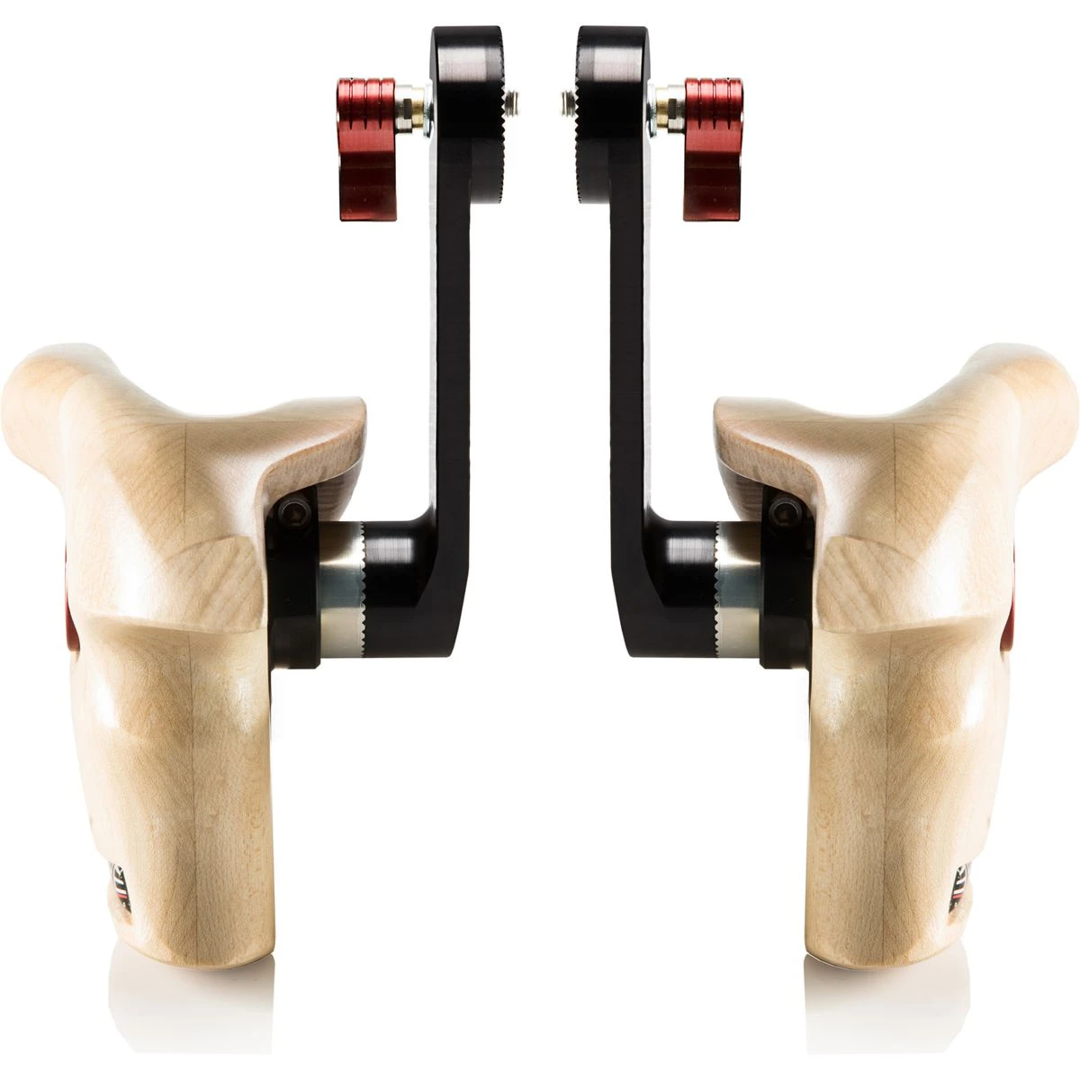 Shape W-HAND141 Double Wooden Handgrips For ARRI Rosettes 1 Shape W-HAND141 Double Wooden Handgrips For ARRI Rosettes